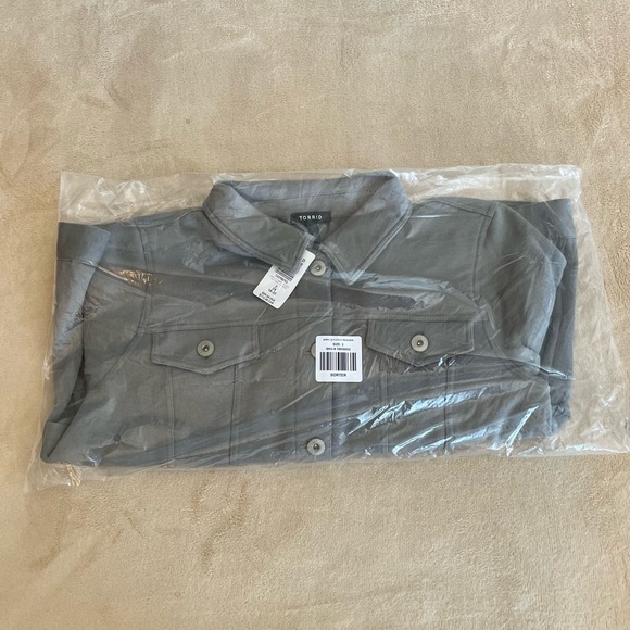 ***Relisted***Torrid Fleece Trucker Jacket - Sizes 1X & 2X - Picture 13 of 15